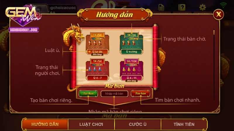 Mẹo Chơi Game Bài Chắn Giúp Bạn Thắng Dễ Nhất 2026 4 Cách chơi cơ bản của game bài chắn tại Gemwin rất dễ tiếp cận