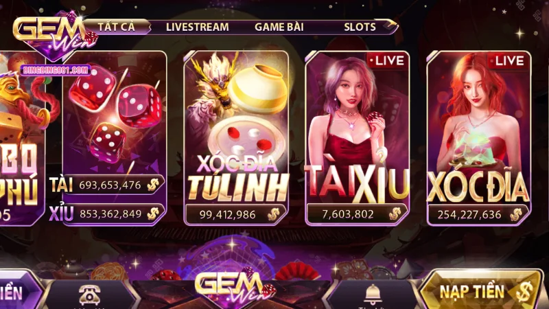 Xóc đĩa online - Bật mí bí mật đằng sau những quân xúc xắc 2 Game xóc đĩa tại Gemwin được yêu thích bởi sự hấp dẫn