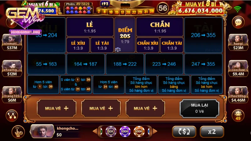 Keno Lộc Phát - Trải nghiệm may mắn đỉnh cao tại Gemwin 2 Giải thích những quy luật trong game keno lộc phát gemwin