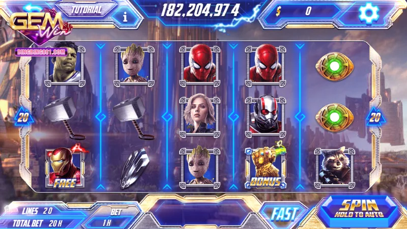 Game Nổ Hũ Siêu Anh Hùng - Vũ trụ marvel ngay tại Gemwin 6 Bet thủ rút tiền sau khi chơi game nổ hũ siêu anh hùng thoải mái